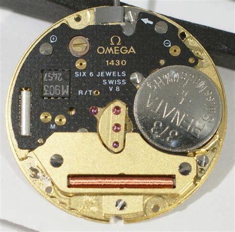 omega 1430 quartz movement